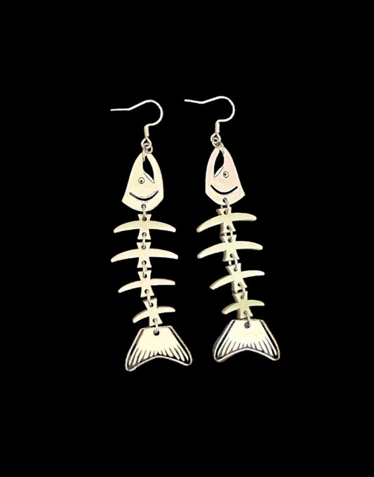 Salmon Journey Earrings